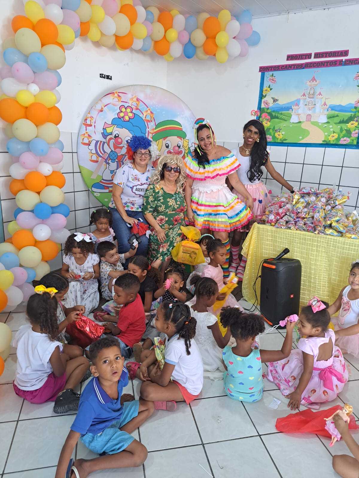 Camacã: PSF Dr. Aníbal Cavalcante de Leoventura leva alegria para as crianças